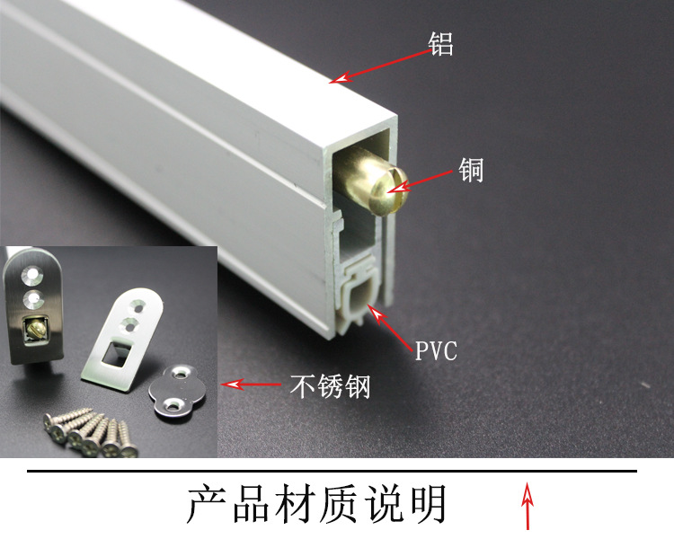 91看片免费下载91看片免费版在线观看RDA-31C(U2) 鋁合金門底防塵器